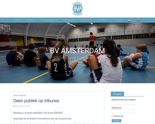 Basketball Vereniging Amsterdam Logo