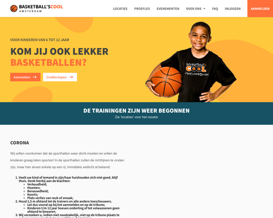 Basketbalscool Amsterdam Logo