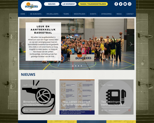Basketbalvereniging De Duncker Logo