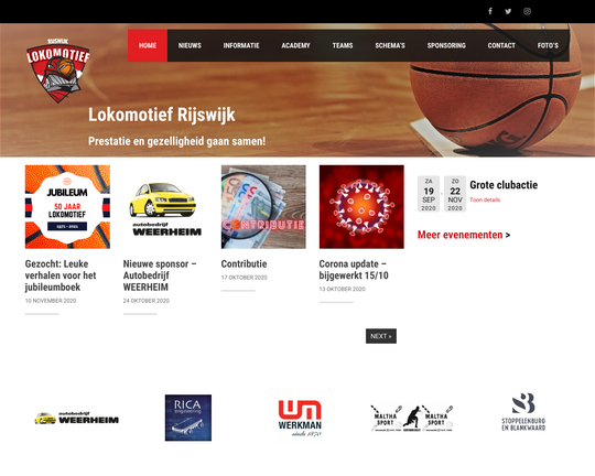 Basketbalvereniging Lokomotief Logo
