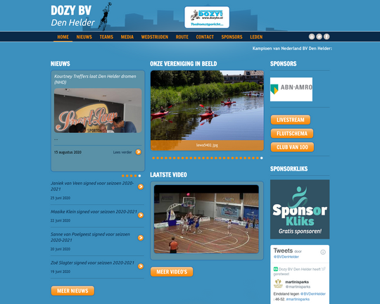 Dames basketbal Den Helder Logo