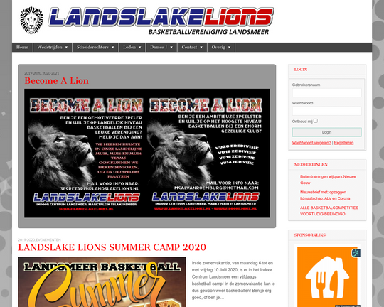 Landslake Lions Logo