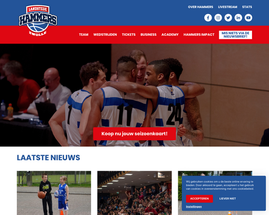 Landstede Basketbal Logo