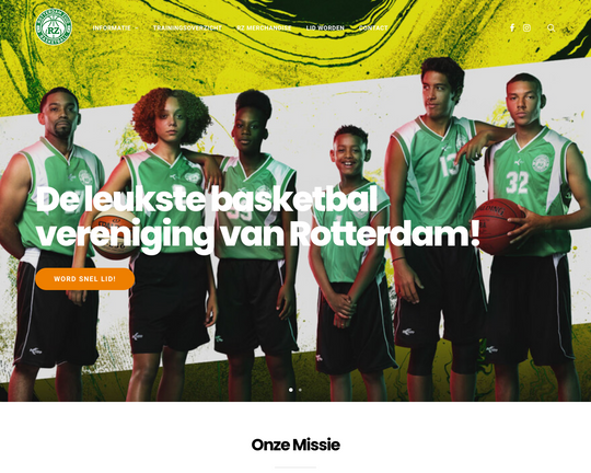 Rotterdam Zuid Basketball Logo