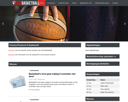 SVO Basketball Logo